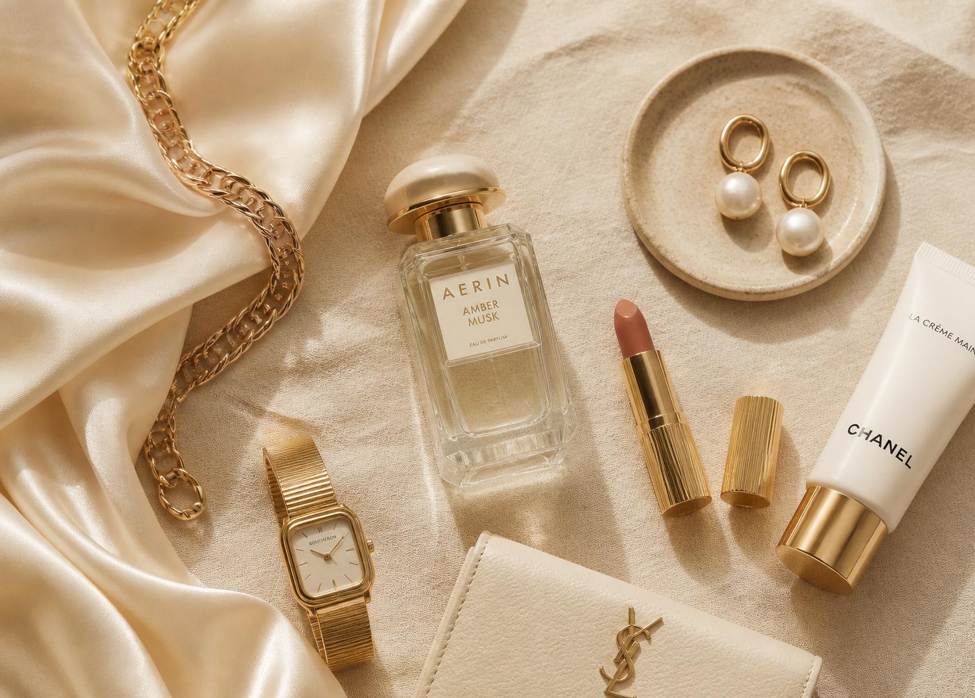 Complete look flatlay